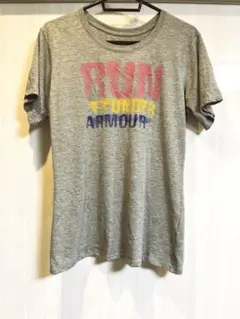 USA古着アンダーアーマーTシャツ Sサイズ程 スポーツ used カレッジ