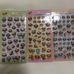 ジュエリードロップシール 3枚セット　ヒスミニ　バラ売り可能