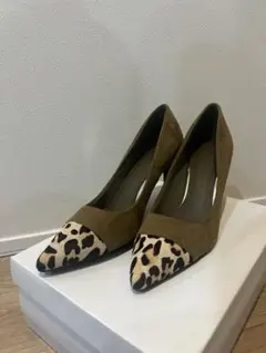 RANDA レオパードパンプス ヒール