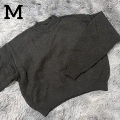 【CLOCHE】❣️美品❣️ダークグレー セーター Mサイズのサムネイル
