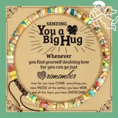 木製ビーズブレスレット❀.*・゜