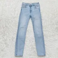 ザラ　ZARA スキニーデニム　ライトブルー　【36】　ストレッチ　美脚のサムネイル