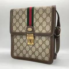 GUCCI オールドグッチ ショルダーバッグ シェリーライン GG柄