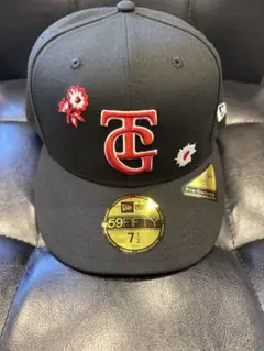 プロコレクションブラック×レッド NEW ERA ジョーダン 7 1/8 - メルカリ