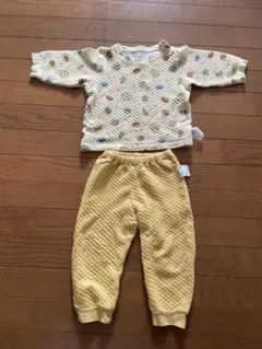 セサミストリート　サイズ90 キルトパジャマ