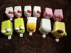 サンリオ　トレイン型マスコット　電車　バスボム　バスボール