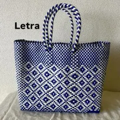 美品⭐︎Letra レトラ　メルカドバッグXS Navy