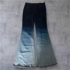 NUBIAN パームツリー フレアデニム 新品 JUN NAKAYAMA - メルカリ