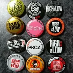 HiGH＆LOW THE LIVE 缶バッチ