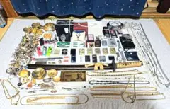 ☆お宝 骨董品 ブランド 腕時計＆K10金や純銀等のアクセ＋ZIPPOライター等