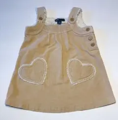 BABY GAP コーデュロイワンピース ジャンパースカート