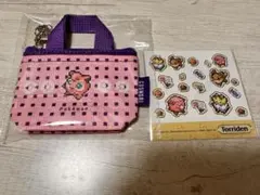 【韓国限定】オリヤン×ポケモン プリン ポーチ　ステッカーセット