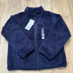 UNIQLO KIDS フリースジャケット 130cm ネイビー