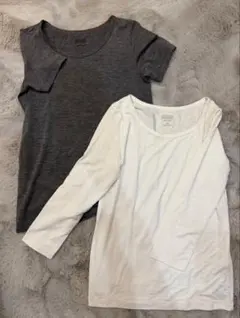 UNIQLO HEATTECH 120 130 アンダーシャツセット 半袖・長袖