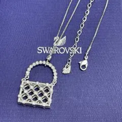 SWAROVSKI/スワロフスキー/ネックレス/バッグ型/カバン