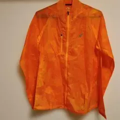 asics 　アシックス　ランニングウェア　ジャケット　レディースM　収納袋付