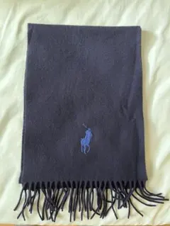 Polo Ralph Lauren ネイビーマフラー ポロ　ラルフローレン