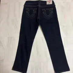 TRUE RELIGION 刺繍　デニム　ジーンズ　アメリカ製　ストレッチ　24のサムネイル