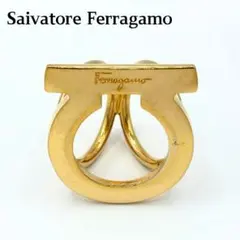 Salvatore Ferragamo ガンチーニ スカーフリング ゴールド