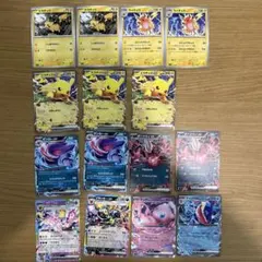 ポケカ　ノーマル仕様　ゲンガーex、ピカチュウex、ブラッキーexなどのサムネイル