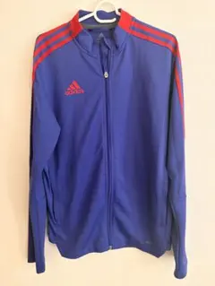 adidas ジャージ 上下セットアップ ブルー レッドのサムネイル