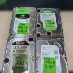 1319 HDD 3.5インチ 正常 2TB 3個 - メルカリ