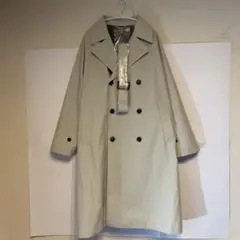 【未使用品】ジーユー/GU オーバーサイズトレンチコート　ベージュ　M 男女兼用