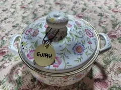 EJIRY エジリー 琺瑯鍋 両手鍋 花柄のサムネイル