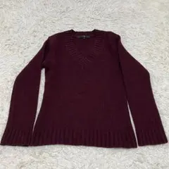 ISABEL イザベルマラン　ニット　セーター　Vネック　リブ
