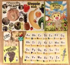 こどもちゃれんじすてっぷ ステッピーブック ぼうけんブック アルファベット 英語