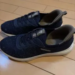 MK MICHEL KLEIN スニーカー ネイビー　スリップイン