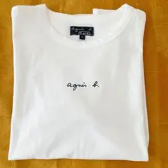 アニエスベー ロゴ Tシャツ S