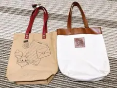 イーブイデザイン トートバッグ（おまけピカチュウデザイントート）