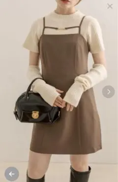 Olive des Olive バックオープンキャミワンピース