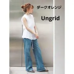 Ungrid　リネン　ノースリギャザーブラウスのサムネイル