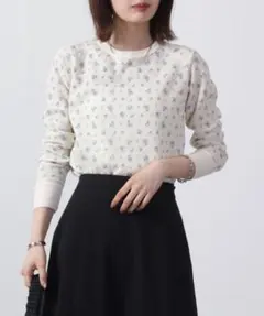 JEMORGAN LONG JOHNS フラワー サーマルカットソー