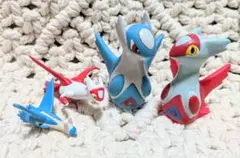 ラティアス＆ラティオス　フィギュア　ポケモンゲットコレクションズ　モンコレのサムネイル