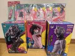 ダンダダンMASTERLISE フィギュアセット 一番くじ オカルン モモ ジジ