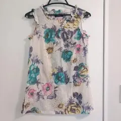 SASUROKU 花柄 ノースリーブ