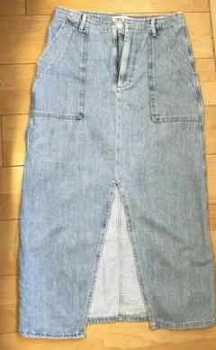 夏物セール⭐︎⭐︎ZARA 美品【ロングスリットタイトスカート】のサムネイル
