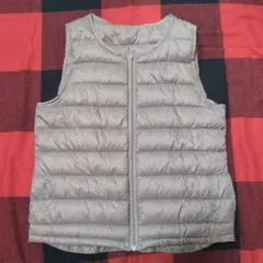 Lサイズ ダウンベスト ナイロン製