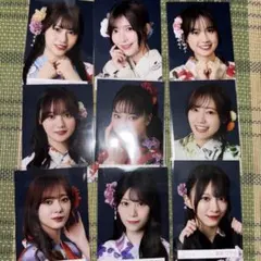 h*2様 櫻坂46 2026 浴衣生写真 全メンバーコンプリート124枚セット