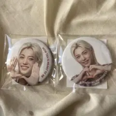 スキズ フィリックス ゴンチャ 当選限定 缶バッジ 2個セット