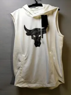 未使用Under ArmourプロジェクトロックフーディノースリーブL