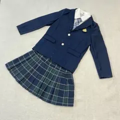 卒服 清楚系 女子 160 フォーマル 5点 セット 卒業式 入学式 発表会 紺