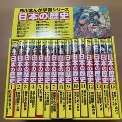 角川まんが学習シリーズ 日本の歴史 全15巻定番セット