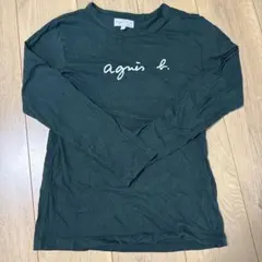 アニエスベー　ロンT グリーン