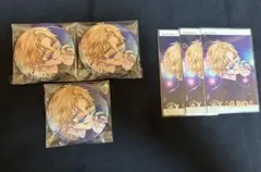 にじさんじ GOOOMiiES 缶バッジ　チェキ風カード　エクス・アルビオ