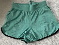GU ミントグリーン メッシュショートパンツ