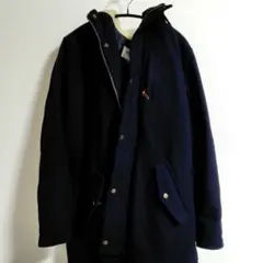 OLD NAVY フード付きダッフルコート M ネイビー